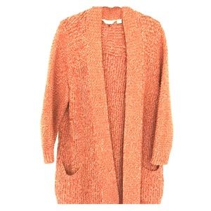 Lucky Brand Buttonless Sweater w/Pockets